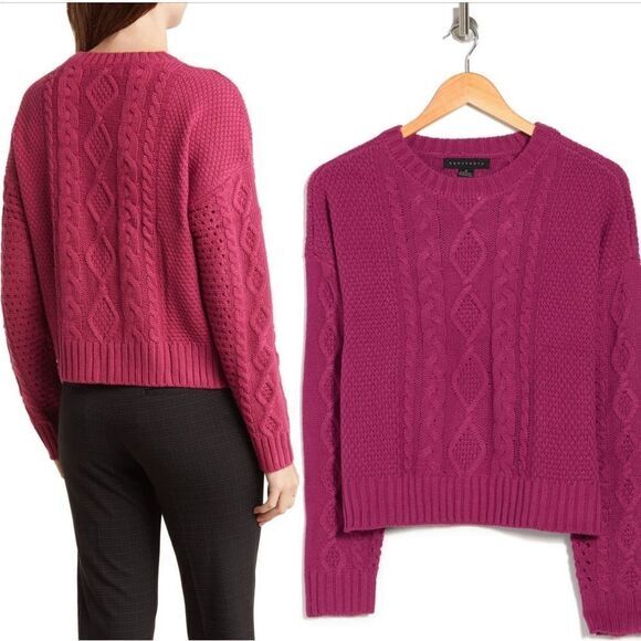 Sanctuary Cable Knit Sweater - Picture 5 of 7